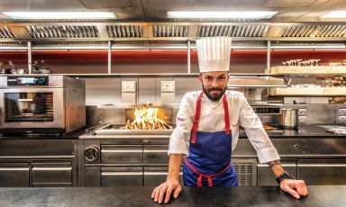 Ivan Dominguez, 40 anni, chef di NaDo, a La Coruña e da poco anche a Madrid
