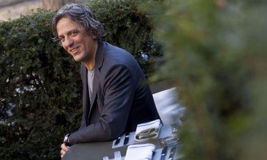 Giorgio Locatelli, born in Vergiate (Varese) in 1963. In 2002 he opened Locanda Locatelli in London with his wife Plaxy. The following year he was awarded with one star (photo Getty Images). To register for IDENTITA' ON THE ROAD, click here (for info: iscrizioni@identitagolose.it or call +390248011841, ext. 2215)
