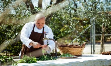 Pietro Zito, lo "chef-contadino" degli Antichi Sapori di Andria, in Puglia
