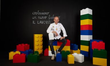 Riccardo Camanini at Identità Milano 2021. All photos from Brambilla-Serrani
