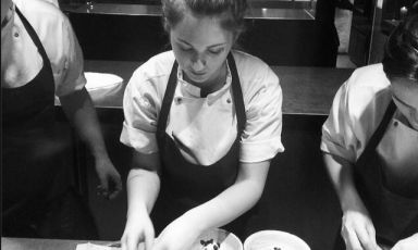 Born in Macerata, Marche, Jessica Natali is chef de partie at Noma in Copenhagen, the restaurant where she arrived as an intern in the winter of 2012/13
