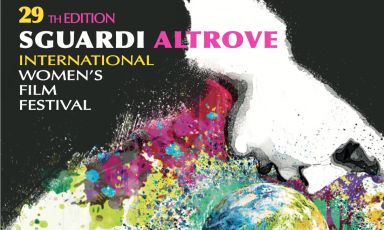 La locandina di Sguardi Altrove Film Festival, International Women's Film Festival giunto alla ventinovesima edizione
