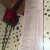 The final bill, including two bottles of Champagne. The premium prices in the wine list are very inviting
