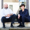 Niko e Cristana Romito, fratello e sorella, responsabili di cucina e sala del ristorante Reale Casadonna a Castel di Sangro (L'Aquila), 3 stelle Michelin
