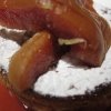 Ottima cottura della mela cotogna da parte di Felice Sgarra al ristiorante Umami di Andria