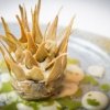 Carciofo, artichoke, a brilliant dish based on contrasts
