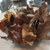 A Winter Platter. Hidden among the leaves, are four edible tastings
