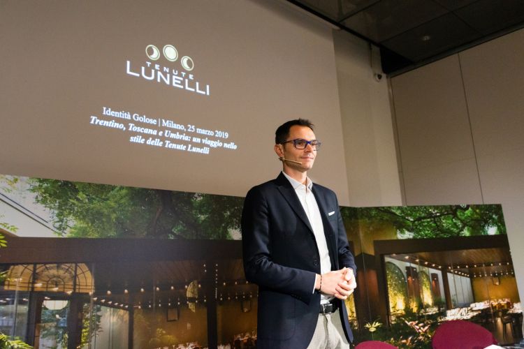 Alessandro Lunelli presenta le Tenute (foto Brambilla/Serrani)
