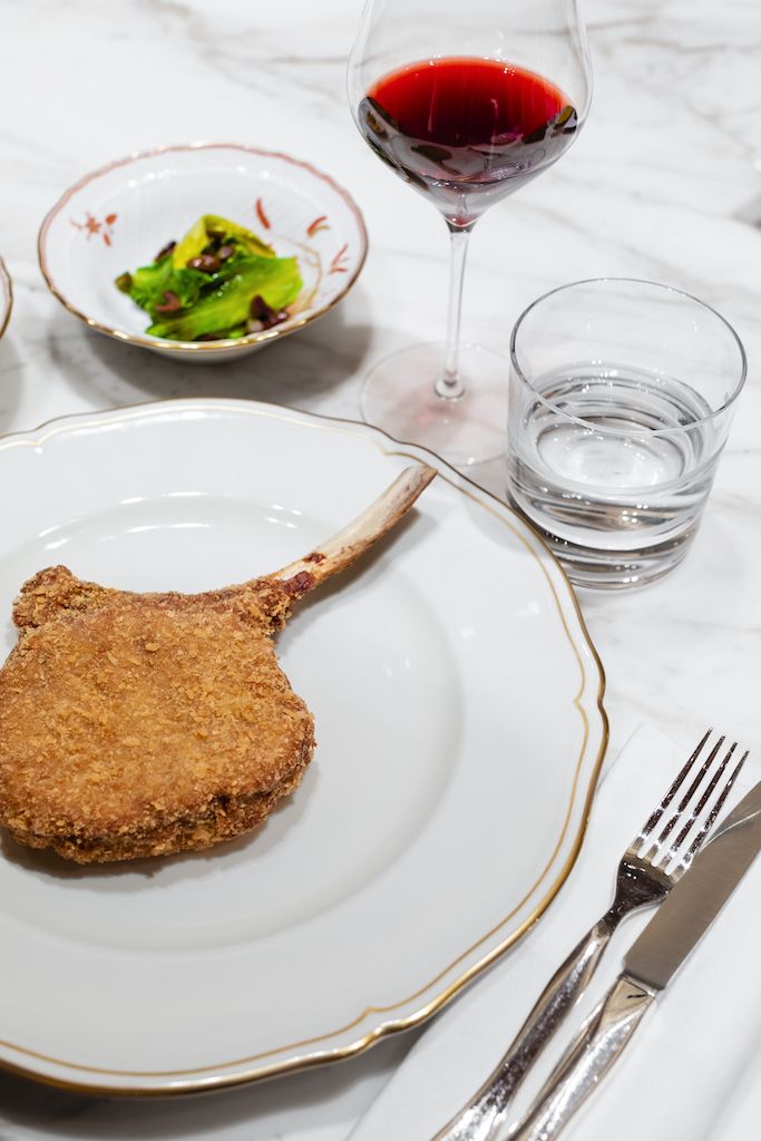 Cotoletta di vitello alla milanese
