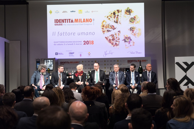 Il dibattito a Identità Milano 2018: da sinistra 