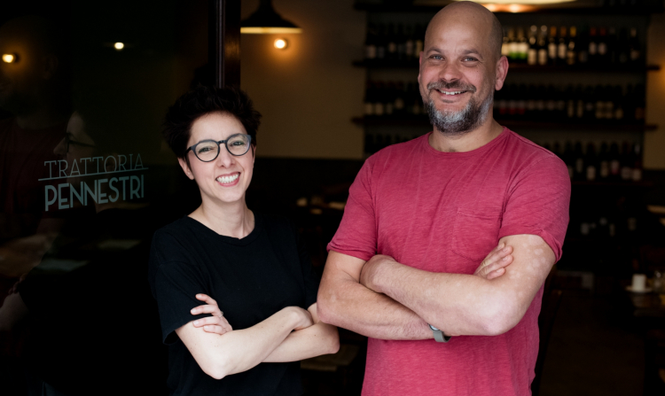 Tommaso Pennestri e Valeria Payero, chef e somme