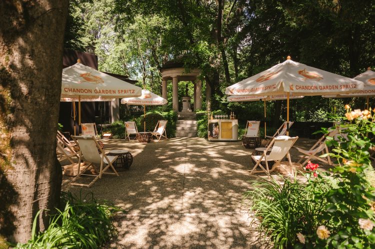 La masterclass nel meraviglioso spazio Garden Senato