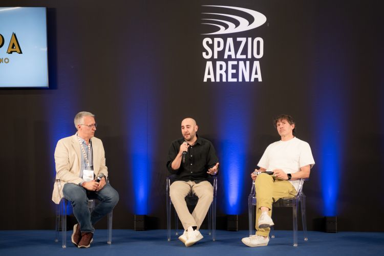 Gabriele Zanatta, Pietro Caroli e Cesare Battisti 