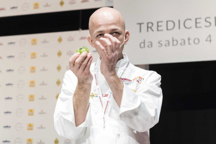Riccardo Camanini, 43, chef at Lido 84 in Gardone