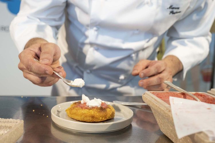 La "pizza dolce" di Pedron