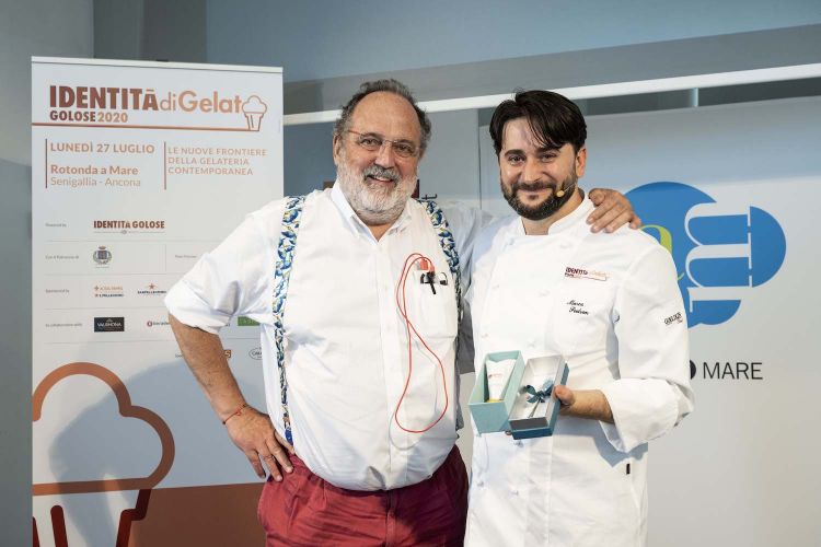 Marco Pedron con Paolo Marchi