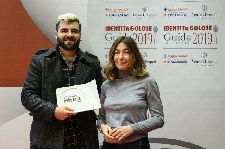 Battiloro premiato da Chiara Quaglia di Molino Quaglia
