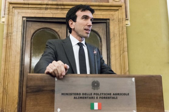 The greeting of minister Maurizio Martina
