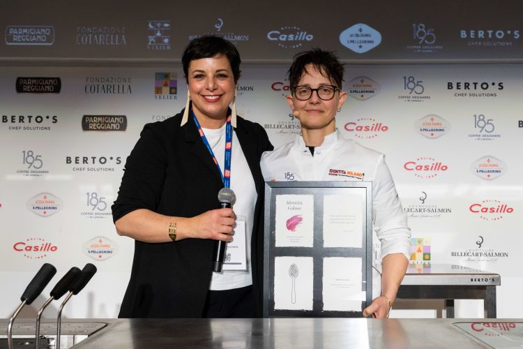 Irina Steccanella (a destra) con Francesca Romana