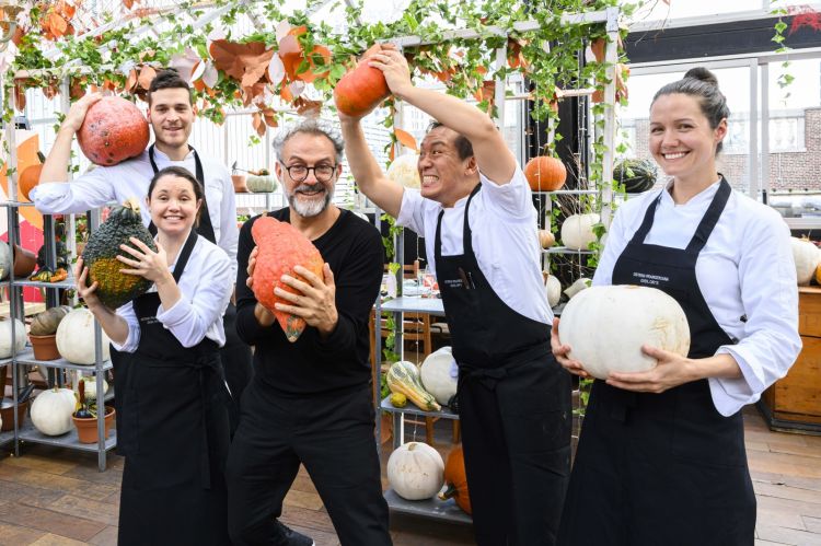 Il Bottura team, protagonista della seconda giorna