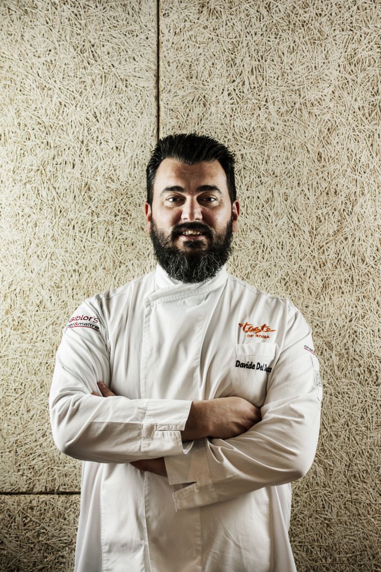 Lo chef Davide del Duca
