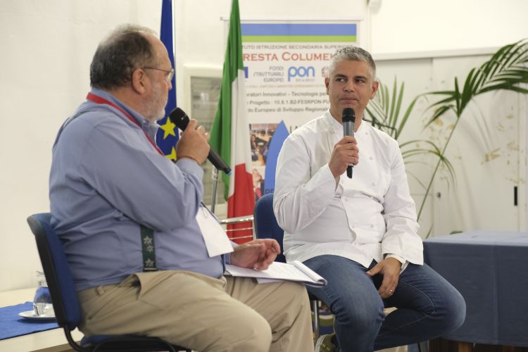 Paolo Marchi con Nicola Fossaceca
