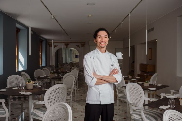 Lo chef Jumpei Kuroda
