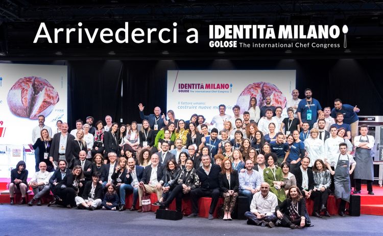 Final group photo at Identità Golose last year 