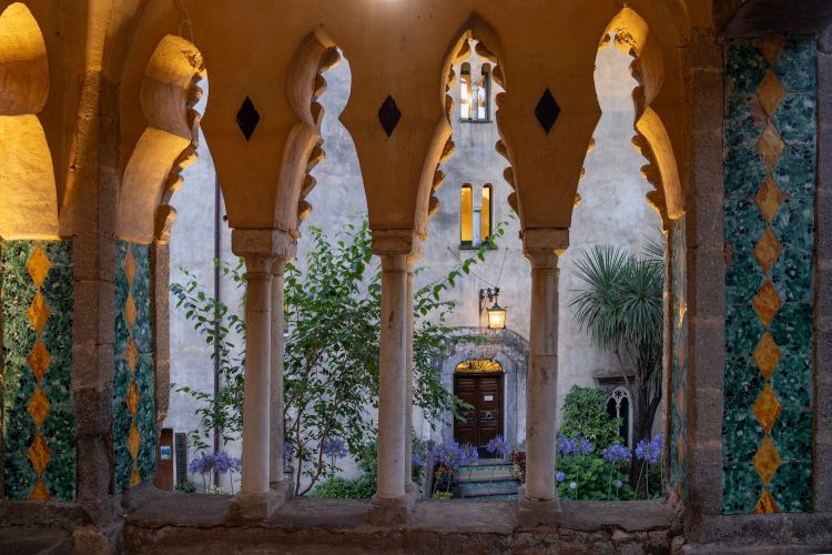 Scorci di Villa Cimbrone e del suo parco