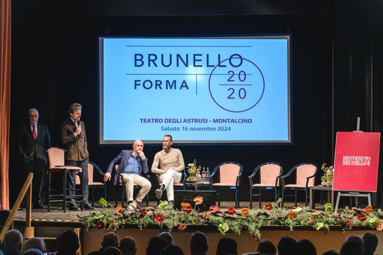 La presentazione del progetto Brunello Forma
