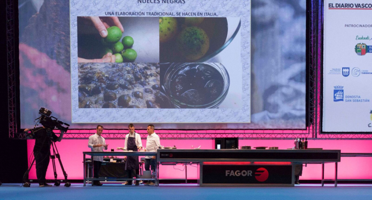 Xatruch e Castro sul palco di Gastronomika 2017
