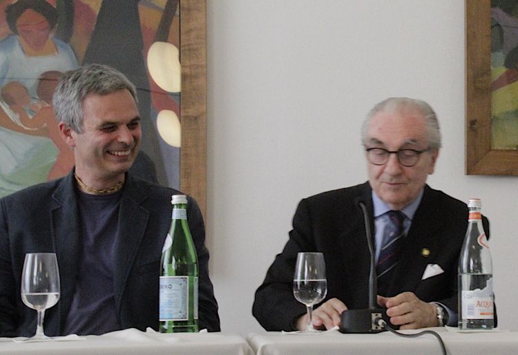 Pietro Leemann con Gualtiero Marchesi
