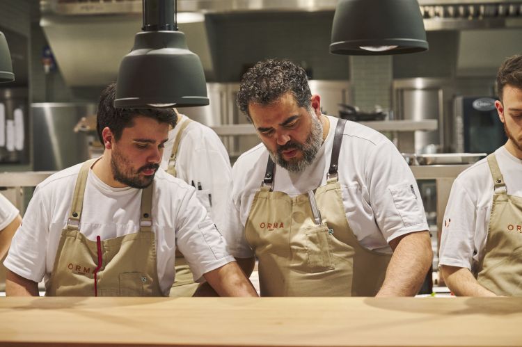 Lo chef di Orma Roy Caceres. Foto di Stefano Delia