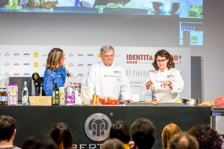 Cristina Viggè, Rolando e Francesca Morandin
