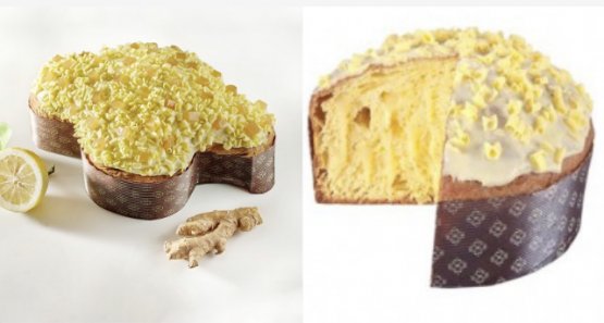 La colomba Ginger e il Panettone al Limoncello di Sal De Riso
