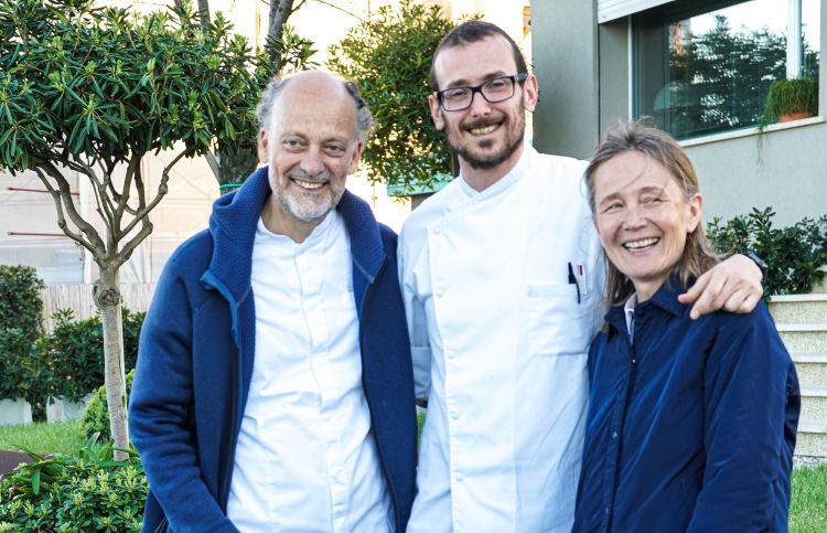 Moreno Cedroni, Luca Abbadir e Mariella Organi, l