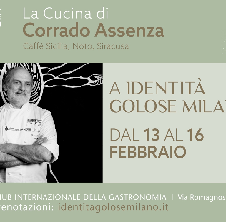 La settimana prossima Identità Golose Milano rimane in Sicilia (o meglio, la Sicilia rimane a Identità Golose Milano): da mercoledì e come sempre per quattro cene, protagonista sarà un altro grande maestro, Corrado Assenza. Per info e prenotazioni clicca qui
