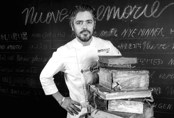 Matteo Baronetto, dal 2014 chef del Del Cambio, r