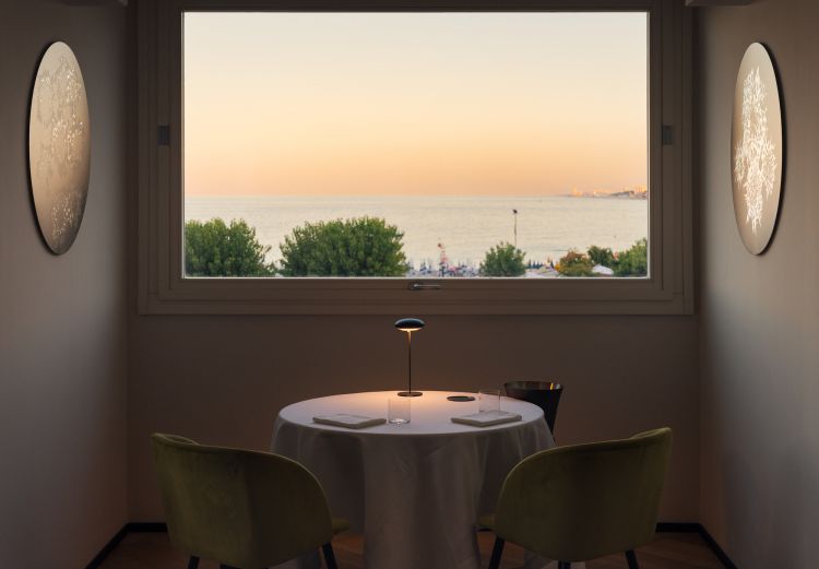 La Riviera del Conero vista dal ristorante Riva d