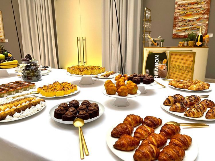 Il buffet della Colazione all'Italiana
