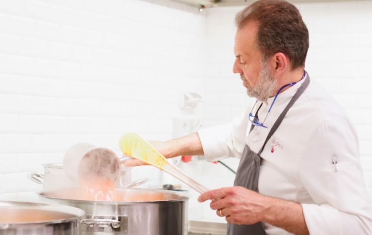 Nicola Portinari è lo chef de La Peca di Lonigo (