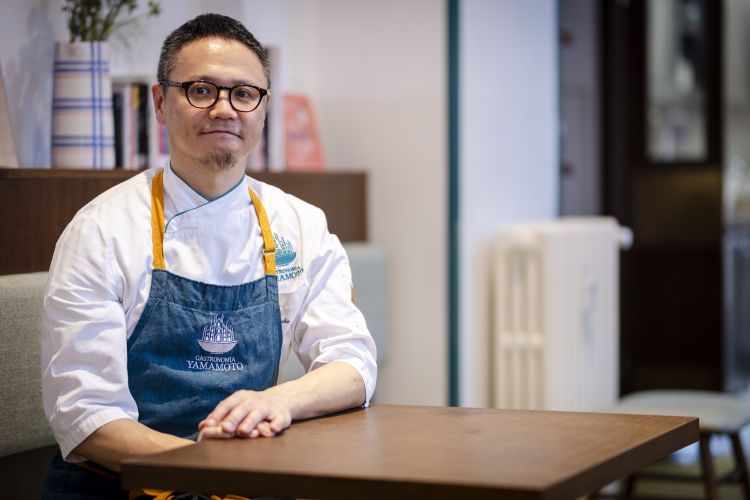 Daisuke Seki, chef di Gastronomia Yamamoto
