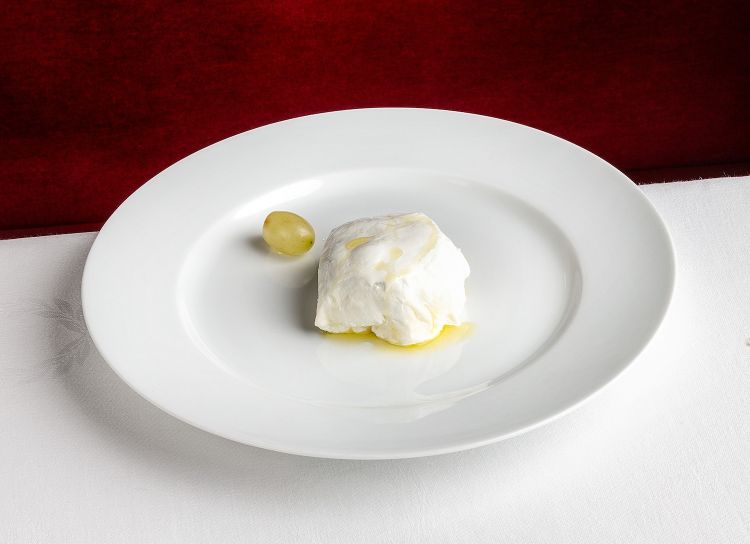 Mozzarella "vegetale". Tutte le foto dei piatti sono di Davide Dutto
