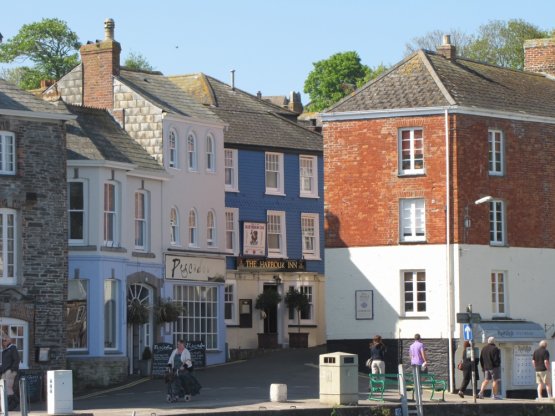 Il centro di Padstow, borgo di 3mila abitanti sull