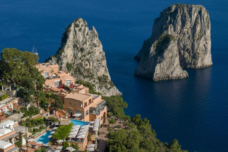 L'Hotel Punta Tragara, cinque stelle lusso de