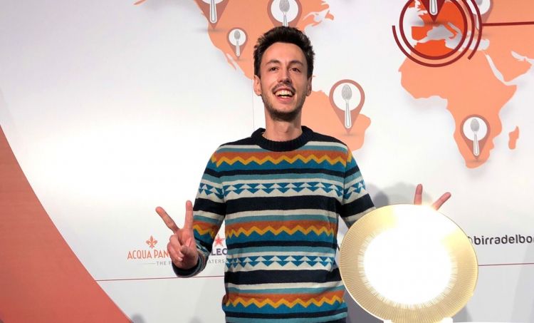 Michele Lazzarini premiato come "Miglior sous chef" per la Guida ai Ristoranti di Identità Golose 2021