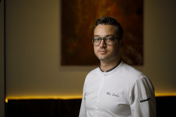 Fabio Dodero, chef e co-patron del ristorante Met