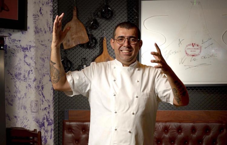 Jeferson Rueda, chef di Casa Do Porco Bar a San 