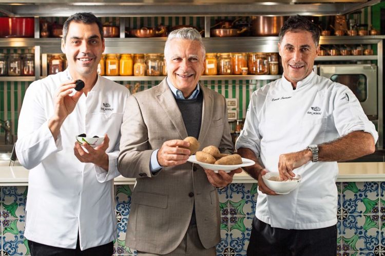 Nicola Pignatelli, Mario Iaccarino ed Ernesto Iacc