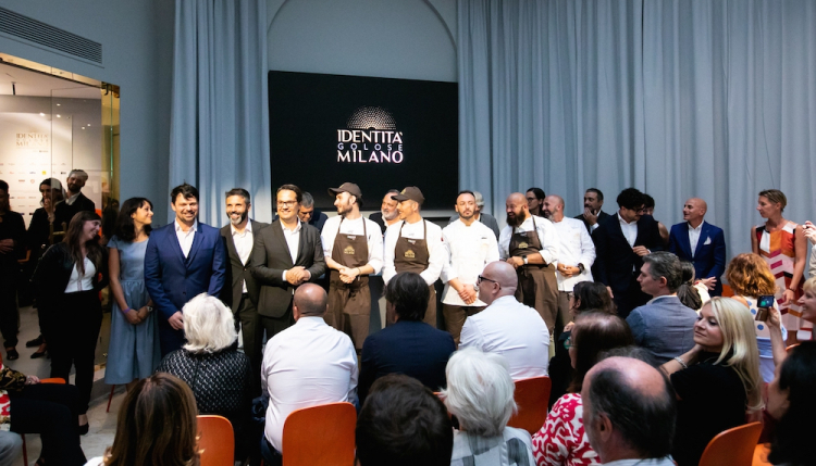 La festa alla conferenza stampa di stamattina, gio